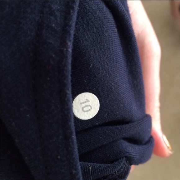 Lululemon drawstring pants sz 10 - black - Picture 5 of 5